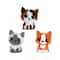 12 Pack: Assorted PlushCraft™ 3D Fabric Puppy Craft Kit